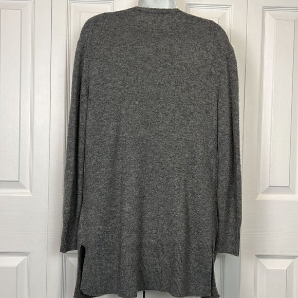 Madewell Merino Wool Alpaca Blend Open Face Grey Cardigan Size XXS - Picture 8 of 13